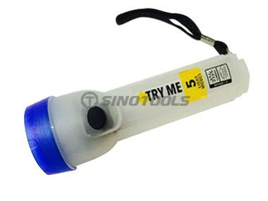 Fluorescent Plastic Flashlight