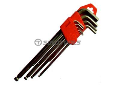 Ball End Hex Key Set (Extra Long Arm)
