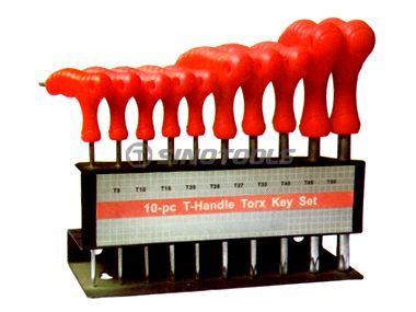 10PC T-Handle Torx Key Set