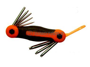 8PC Folding Torx Hex Key Set