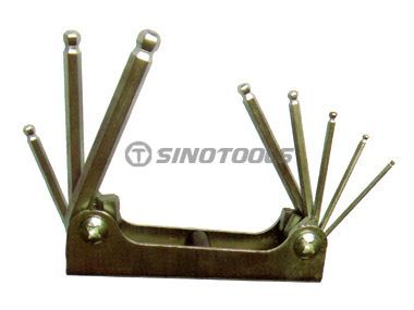 8PC Folding Ball End Hex Key Set