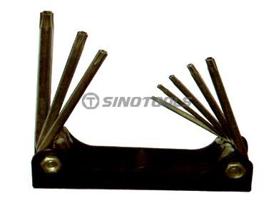 8PC Folding Torx Hex Key Set