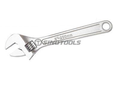 Adjustable Wrench with Chrome Plated