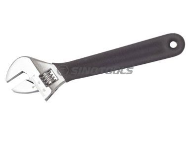 Adjustable Wrench with Pitted Surface Dipping Handle