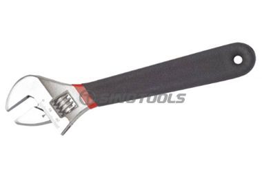 Adjustable Wrench with Double Color Dipping Handle