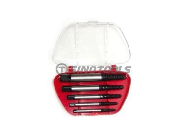5PC Screw Extractor Set, Fine/Coarse Thread