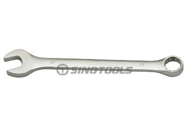 Combination Wrench with Satin Polish