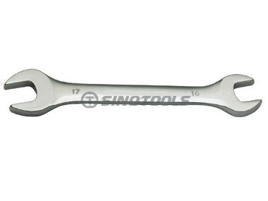 Double Open End Wrench with Mirror Polish