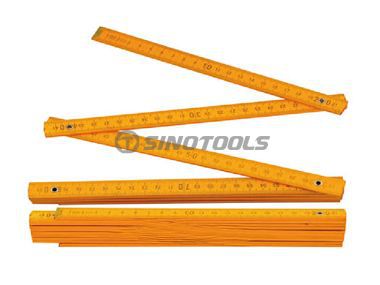 木製の折りたたみ支配者