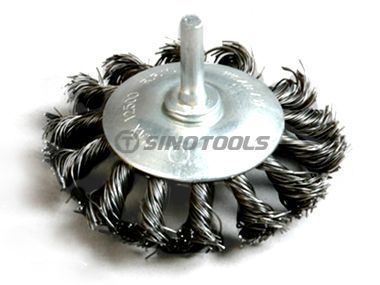 Shaft Knot Wheel Brush