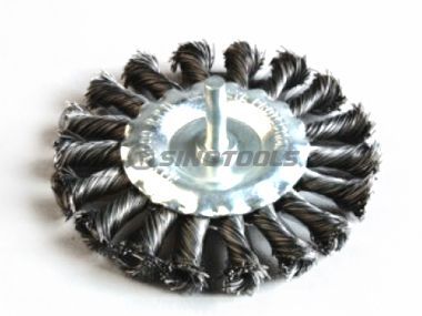 Shaft Knot Wheel Brush