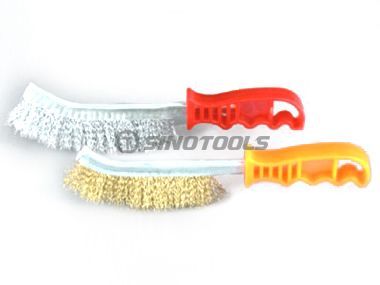 Scratch Brush Plastic Handle