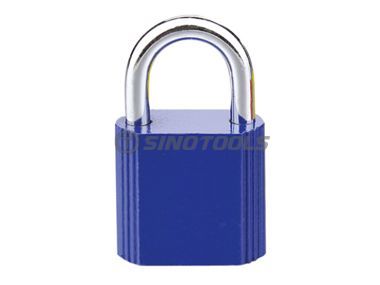 Lacelike Colored Iron Padlock