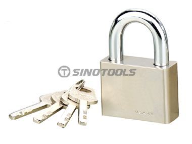 Nickel Plated Disc Padlock