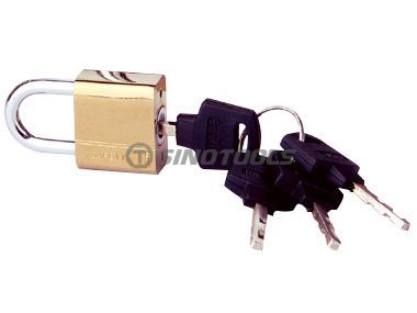 Gold Plated Disc Padlock