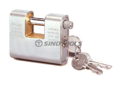 Armoured Brass Padlock