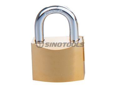 Gold Plated Disc Padlock
