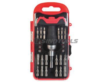 25PC Ratchet Screwdriver Set