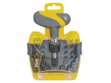 25PC Ratchet Screwdriver Set
