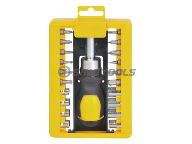 21PC Ratchet Screwdriver Set