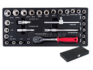 29PC Sockets Wrench Set