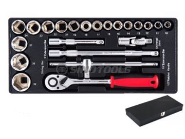 22PC Sockets Wrench Set