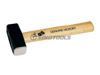 ヒッコリーハンドルを備えたドイツのタイプのストーンハンマー