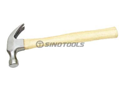 ヒッコリーハンドル付きのアメリカンタイプの爪ハンマー