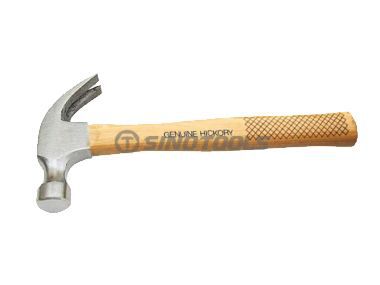 ヒッコリーハンドル付きのアメリカンタイプの爪ハンマー