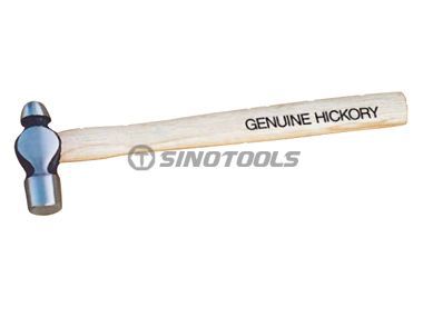 ヒッコリーハンドル付きのアメリカンタイプのボールペインハンマー