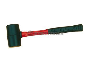 グラスファイバーハンドル付きのゴム製マレット