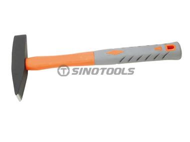 プラスチック製のハンドル付きの英国型チッピングハンマー