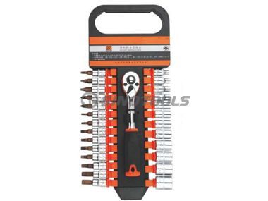 27PC 1/4''Dr.Socket Set