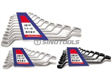 10PC Double Offset Ring Wrench Set