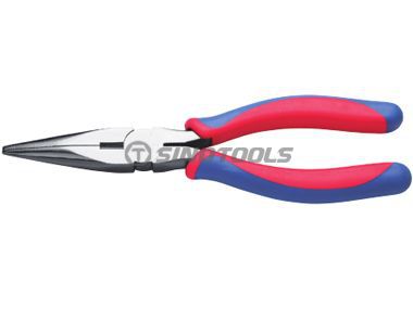 USA Type Long Nose Plier Plastic Grip Handle