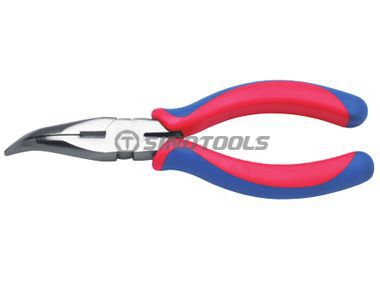 USA Type Bent Nose Plier Plastic Grip Handle