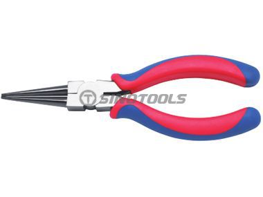 USA Type Round Nose Plier Plastic Grip Handle