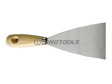 Putty Knife with Wooden Handle 