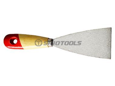 Putty Knife with Wooden Handle 