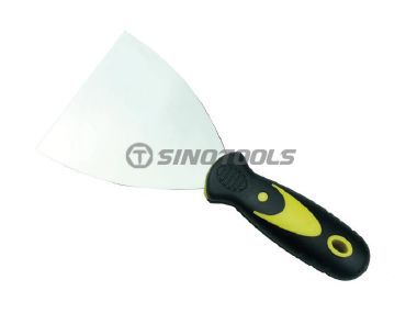 Putty Knife with Rubber Handle 
