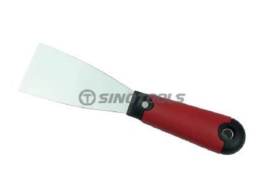 Putty Knife with Rubber Handle 