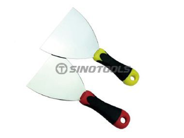 Putty Knife with Rubber Handle 