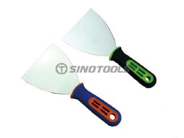 Putty Knife with Rubber Handle 
