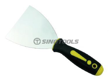 Putty Knife with Rubber Handle 