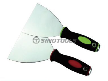 Putty Knife with Rubber Handle 