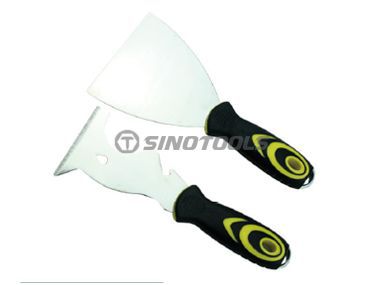 Putty Knife with Rubber Handle 