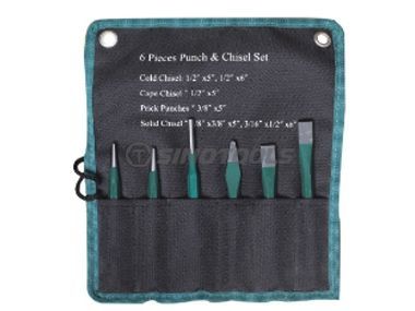6PCs Punch & Chisel Set