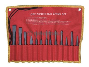 13PCs Punch & Chisel Set