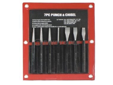 7PCs Punch & Chisel Set