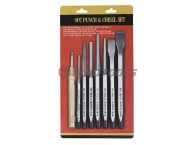 8PCs Punch & Chisel Set